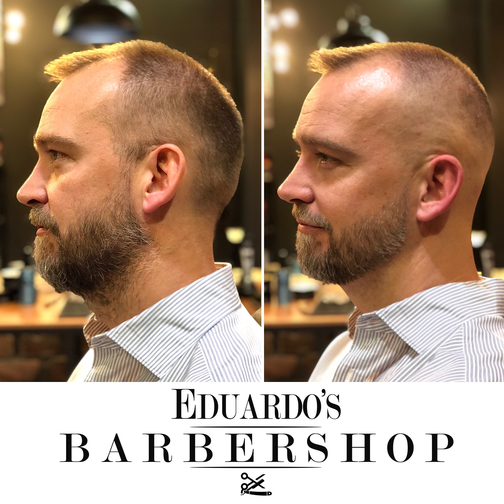 Skin fade hårklipp — Eduardo's Barbershop Frogner
